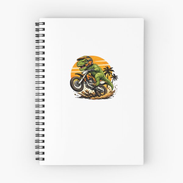 Item preview, T-Rex Dirt Bike Rider | Funny Motocross Dinosaur Vintage T-Shirt designed and sold by Norique_7.