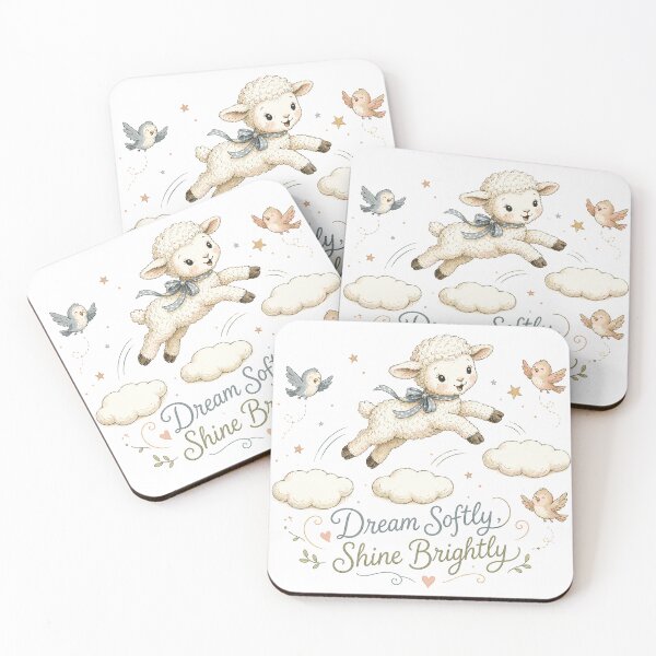 Item preview, Cloud Hopper - Cute Lamb designed and sold by bapupa.