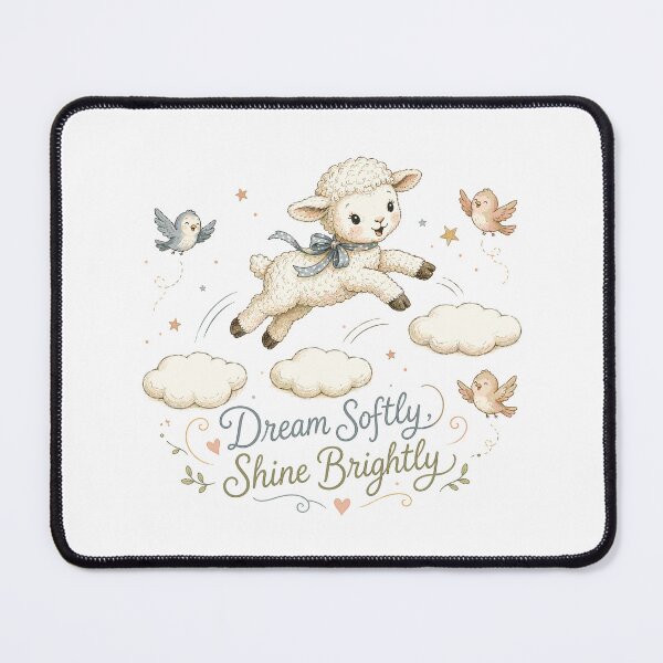 Item preview, Cloud Hopper - Cute Lamb designed and sold by bapupa.