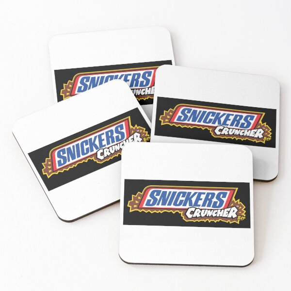 Item preview, Snickers Cruncher Chocolate Bar Bold Typography Logo designed and sold by nuapkw.
