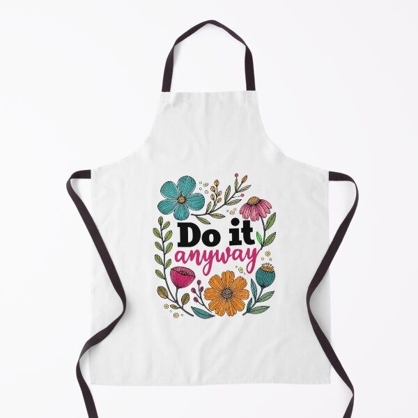 Item preview, do it anyway floral motivational quote designed and sold by JanineBoling48.