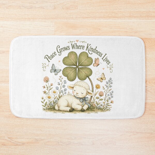 Item preview, Clover Companion - Cute Lamb Nursery designed and sold by bapupa.
