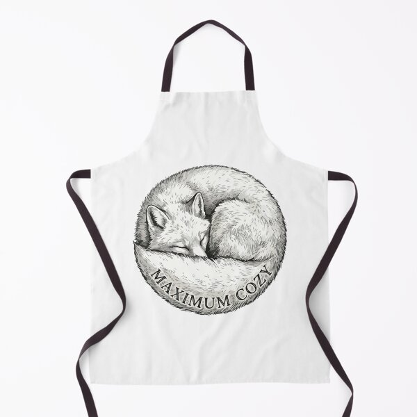 Item preview, Maximum Cozy Vintage Arctic Fox Winter Art designed and sold by Arc2020.