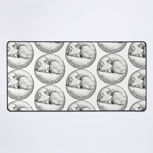 Item preview, Maximum Cozy Vintage Arctic Fox Winter Art designed and sold by Arc2020.