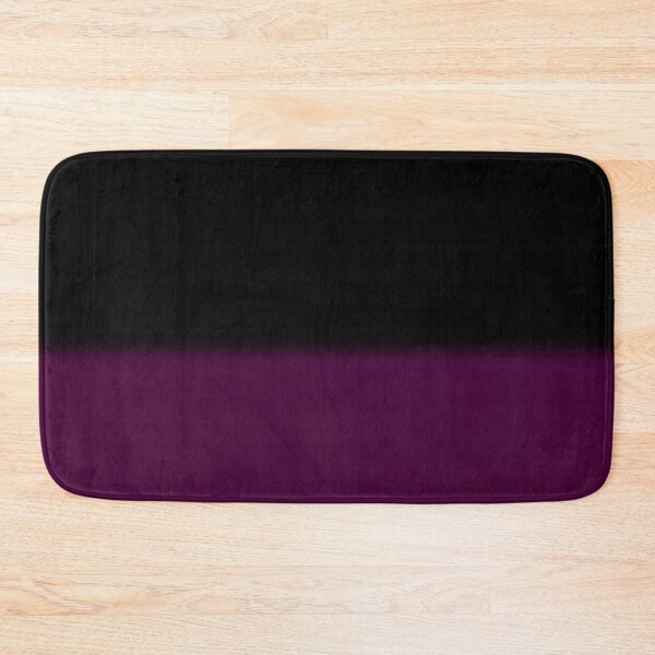Item preview,  Black and Deep Plum Purple Color Block designed and sold by pluielegere.