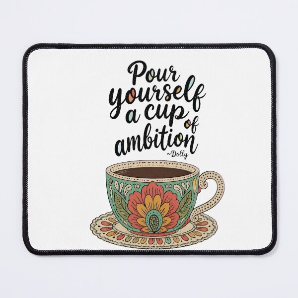 Item preview, Dollys Ambition Cup Inspirational Quote designed and sold by JanineBoling48.