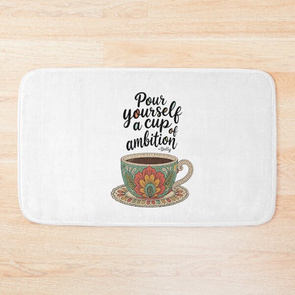 Item preview, Dollys Ambition Cup Inspirational Quote designed and sold by JanineBoling48.