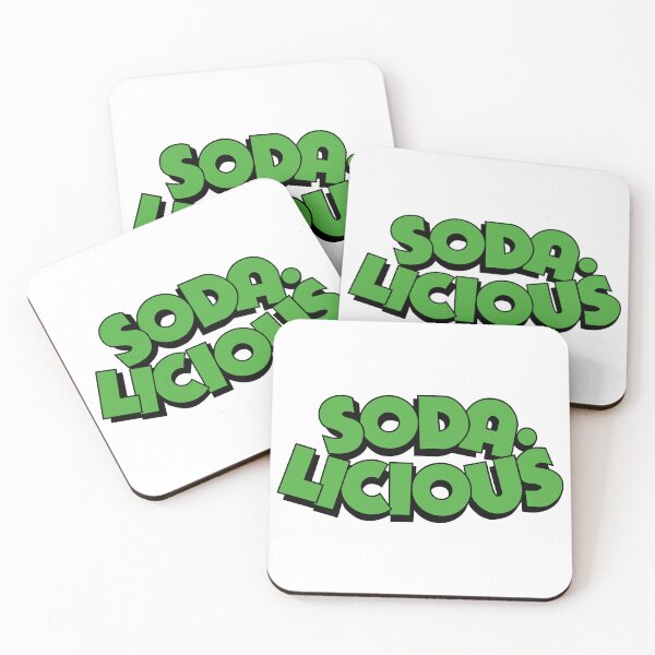 Item preview, Sodalicious Green Playful Bubble Typography Logo designed and sold by nuapkw.
