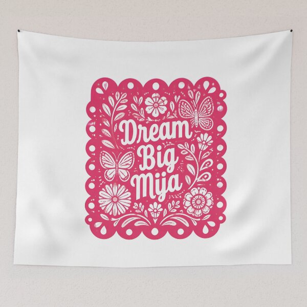 Item preview, dream big mija floral bird cutout designed and sold by JanineBoling48.