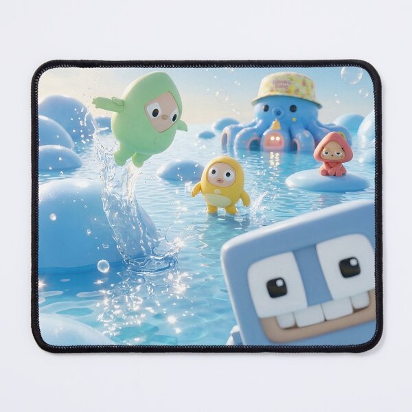 Item preview, Cute Kawaii Happy Robot | Whimsical Pastel Fantasy Adventure designed and sold by BluePeace Studio.