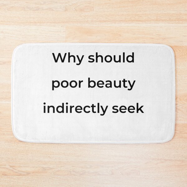 Item preview, “Why should poor beauty indirectly seek” - print black designed and sold by ariksworld.