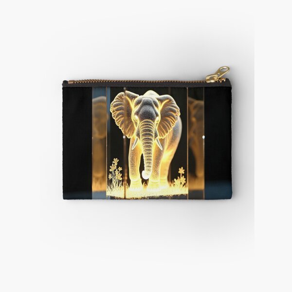 Item preview, The Illuminated Asian Elephant Lenticular Sculpture: 3D Laser Etched Acrylic Layer Poster designed and sold by Creative-RE.