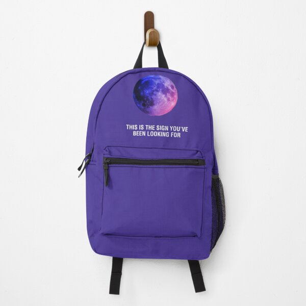 Item preview, Purple Galaxy Moon & Motivational Sign Art designed and sold by Alhareth-Storee.