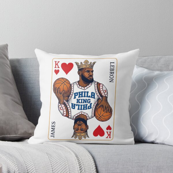 Item preview, Lebron Sixers Philly King Playing Card designed and sold by upbeatculvert83.