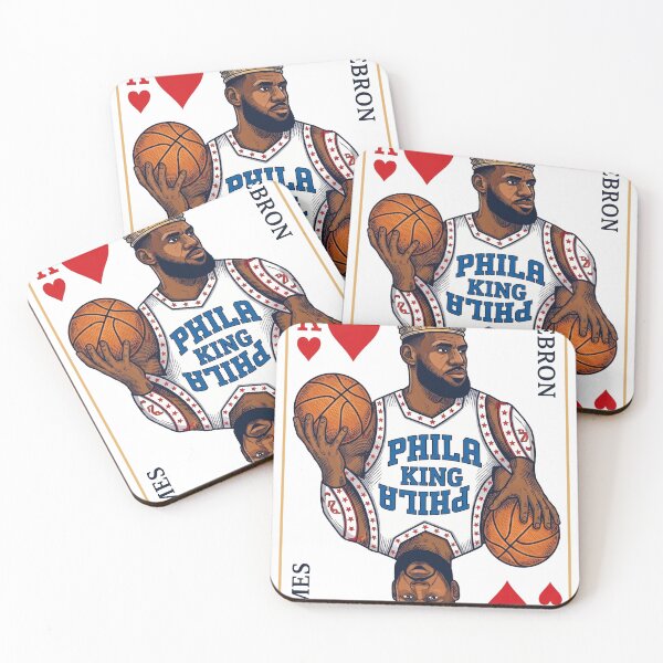 Item preview, Lebron Sixers Philly King Playing Card designed and sold by upbeatculvert83.