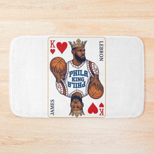 Item preview, Lebron Sixers Philly King Playing Card designed and sold by upbeatculvert83.