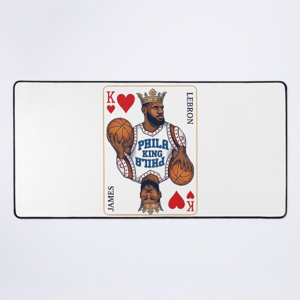 Item preview, Lebron Sixers Philly King Playing Card designed and sold by upbeatculvert83.