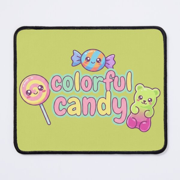 Item preview, Colorful Candy Kawaii Design – Cute Sweet Treat Digital Artwork | Pastel Candy Illustration designed and sold by morning sun.