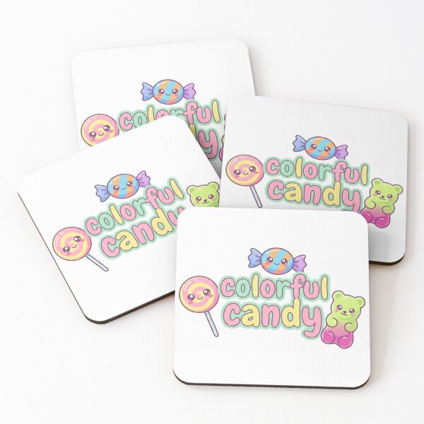 Item preview, Colorful Candy Kawaii Design – Cute Sweet Treat Digital Artwork | Pastel Candy Illustration designed and sold by morning sun.