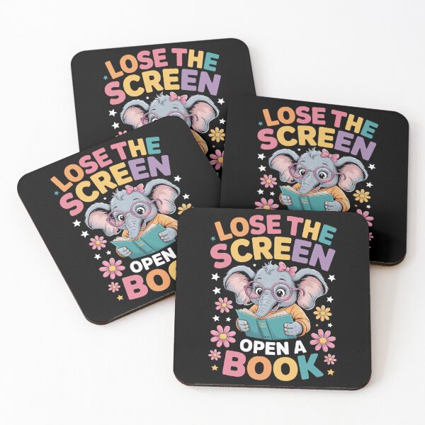 Item preview, LOSE THE SCREEN OPEN A BOOK designed and sold by jkrphoto.