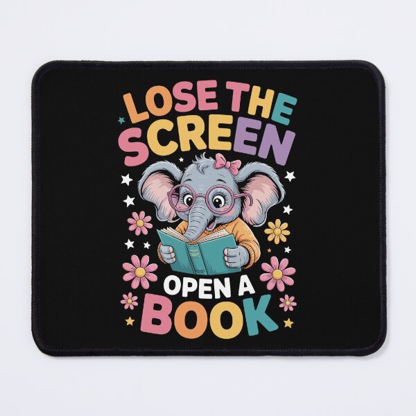 Item preview, LOSE THE SCREEN OPEN A BOOK designed and sold by jkrphoto.