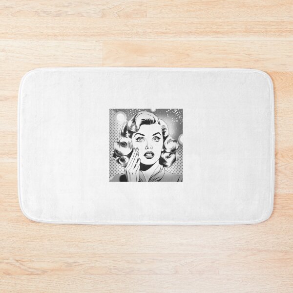Item preview, Retro black and white pop art design designed and sold by By The Moon.