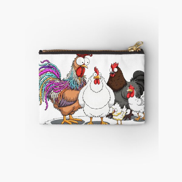 Item preview, Funny Cartoon Chicken Flock Quirky Poultry designed and sold by icm4639.