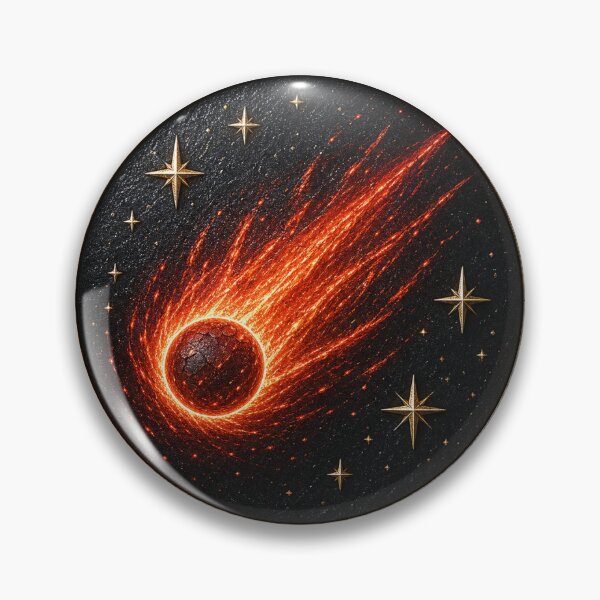Item preview, Comet Badge designed and sold by KnastyKnicKnaks.