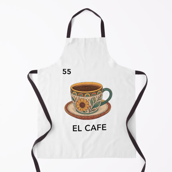 Item preview, el cafe loteria card 55 mexican coffee designed and sold by JanineBoling48.