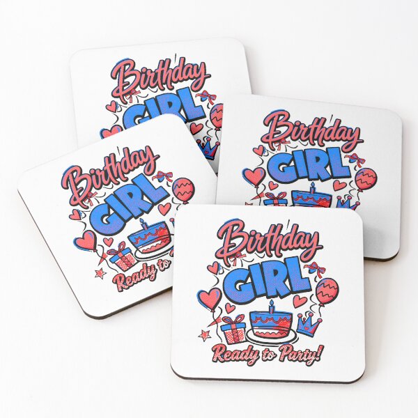 Item preview, Birthday Girl Ready to Party Celebration Mug and Tote designed and sold by illeN-Art-World.