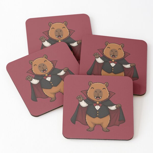 Item preview, Capybara Halloween Vampire designed and sold by Ivy-Triggs.