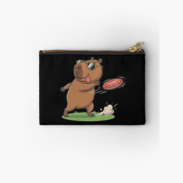 Item preview, Cute capybara Frisbee player, funny sports design, Sports Gift designed and sold by BobaTeeStore.