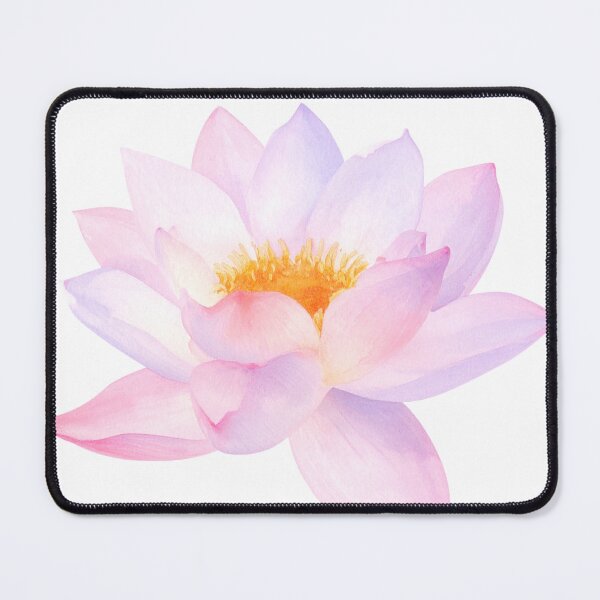 Item preview, Pink lotus watercolor designed and sold by AnnaHolyph.