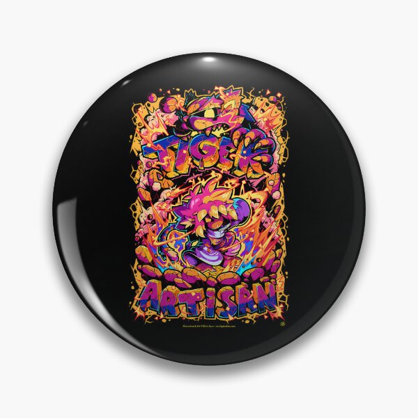 Item preview, Anime Character Surrounded By Energy Flames designed and sold by CuteIdeaArt.
