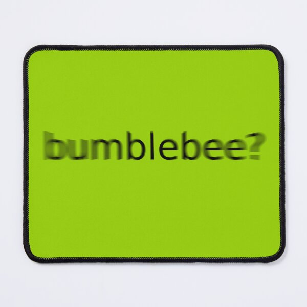 Item preview, Bumblebee Green Question Unique Artwork Sign designed and sold by Doctor Schtrudel.