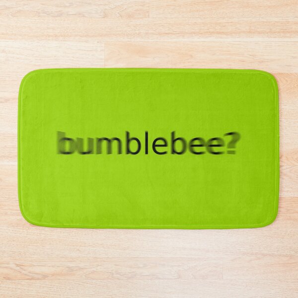 Item preview, Bumblebee Green Question Unique Artwork Sign designed and sold by Doctor Schtrudel.