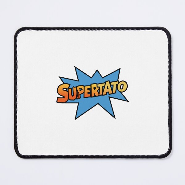 Item preview, Supertato Superhero Comic Book Burst Title Logo designed and sold by nuapkw.