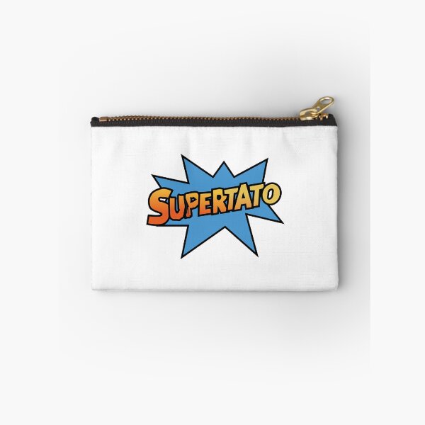 Item preview, Supertato Superhero Comic Book Burst Title Logo designed and sold by nuapkw.