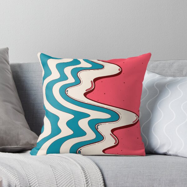 Item preview, Pink ocean beach designed and sold by Swadeillustrations.