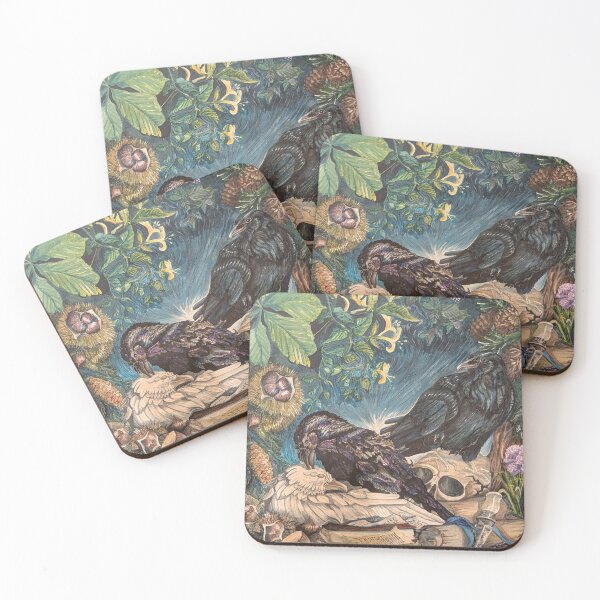 Item preview, Anoa - The Love and Loss of Ravens designed and sold by RedHeart74.
