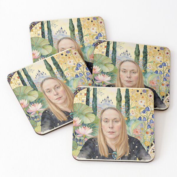 Item preview, Portrait in Stylized Area designed and sold by Nira Dabush.