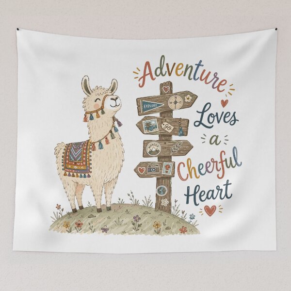 Item preview, Mountain Pal - Cute Llama Nursery designed and sold by bapupa.
