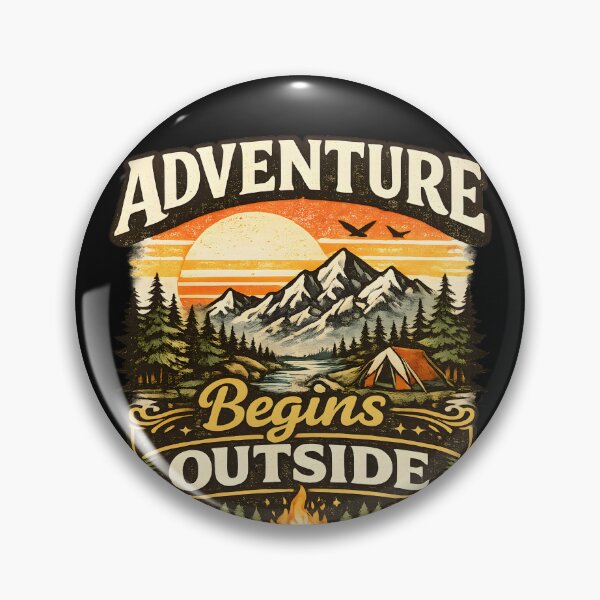 Item preview, Adventure Begins Outside designed and sold by Ahsacom.