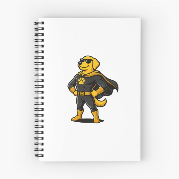 Artikelvorschau, Superhero - Golden Retriver entworfen und verkauft von NapkinStuff.