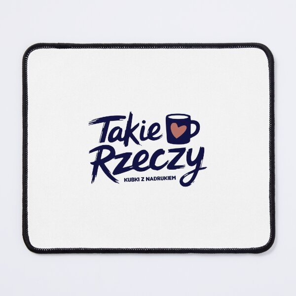 Item preview, Takie Rzeczy Printed Mugs Brand Logo with Coffee Cup and Heart designed and sold by nuapkw.