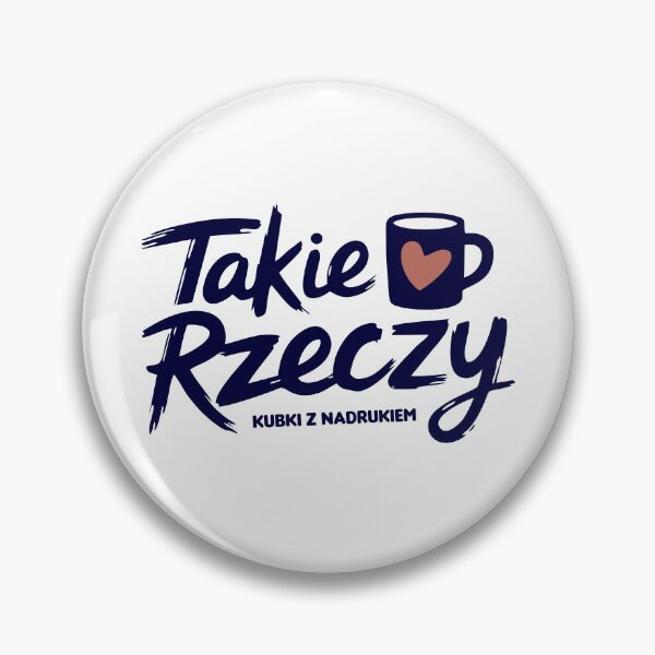 Item preview, Takie Rzeczy Printed Mugs Brand Logo with Coffee Cup and Heart designed and sold by nuapkw.