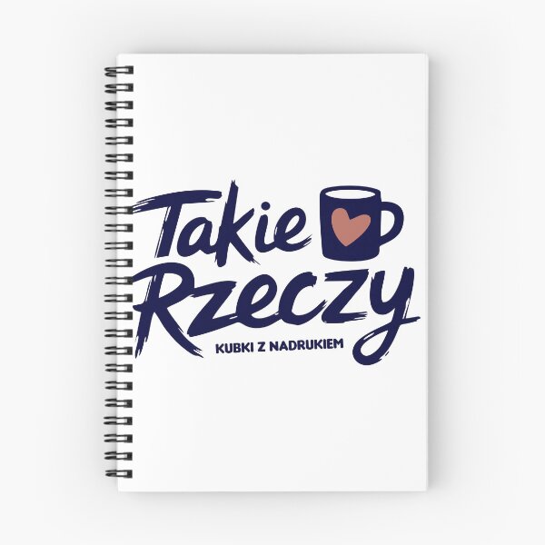 Item preview, Takie Rzeczy Printed Mugs Brand Logo with Coffee Cup and Heart designed and sold by nuapkw.