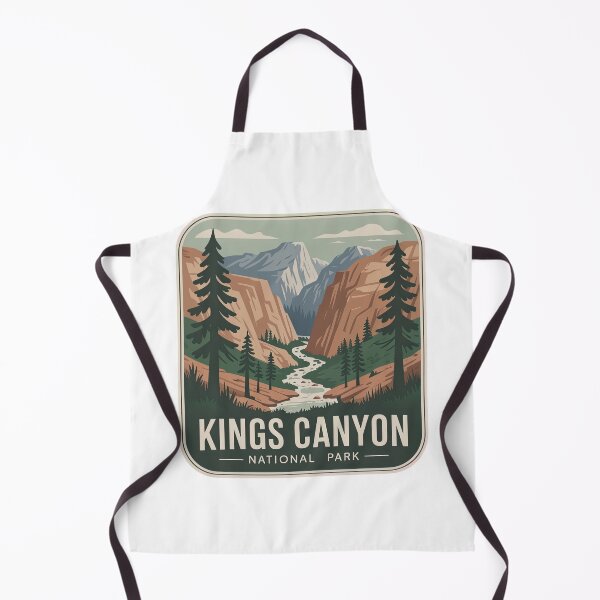 Item preview, Kings Canyon National Park Vintage Travel Badge designed and sold by Teelogic.