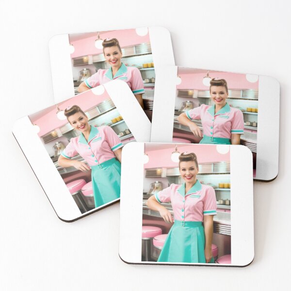 Item preview, Cinema - Iconic Waitress, Nostalgic Ambiance of the 1950s designed and sold by Beat-It.