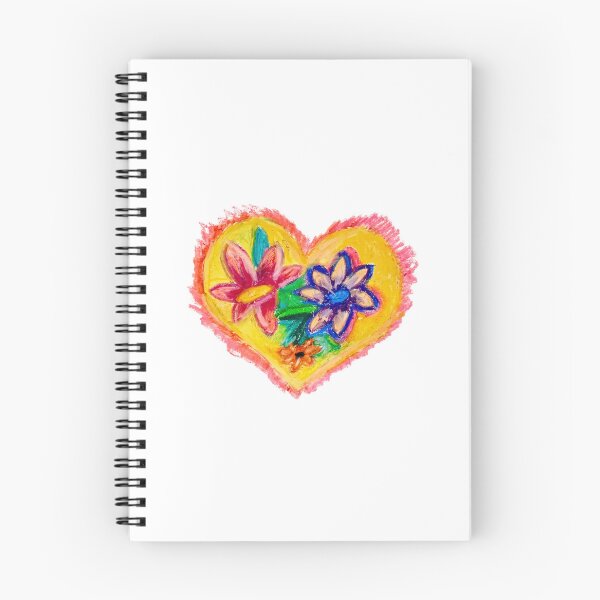 Item preview, FLOWERY HAND DRAWN HEART designed and sold by APRICOTMOON25.